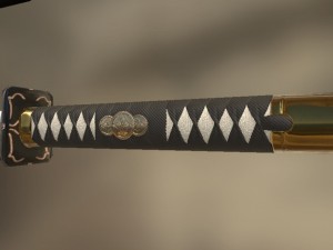 ninjato pbr free set 3D Model