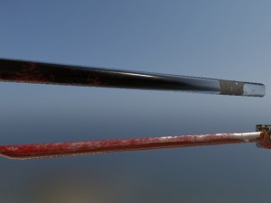 ninjato pbr free set 3D Model