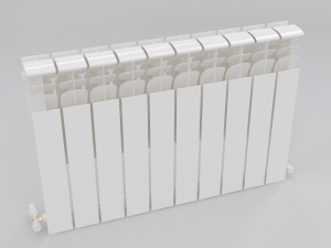 heater radiator 3D मॉडल