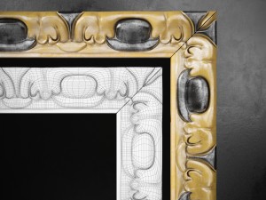 mirror from spain 01 Model 3D