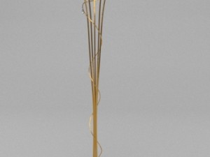 floor lamp aereo gold 711753 3D Model