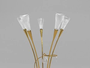 floor lamp aereo gold 711753 3D Model