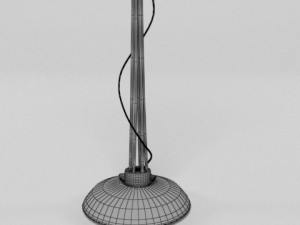 floor lamp aereo gold 711753 3D Model