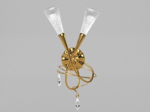 collection aereo gold 3D Model