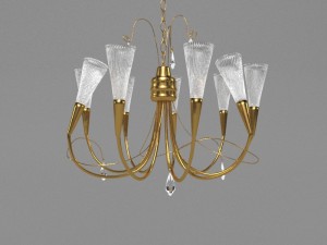 collection aereo gold 3D Model