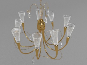 collection aereo gold 3D Model