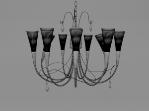 collection aereo gold 3D Model