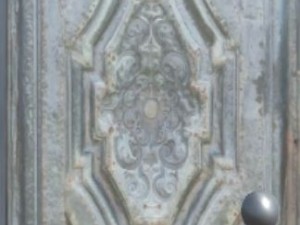 a simple door set 3D 모델