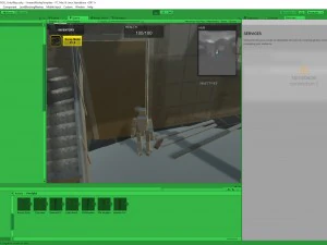 a simple door set 3D Model