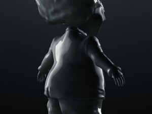albert einstein 3Dプリントモデル