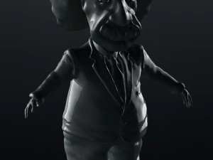 albert einstein 3D Print Model