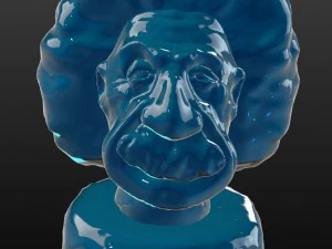 albert einstein 3D Print Model