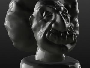 albert einstein Modello di stampa 3D