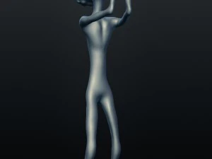 джазовый кларнетист 3D Принт Модель