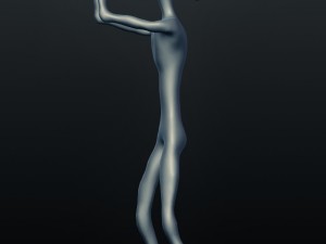 jazz clarinet player 3D Print Model