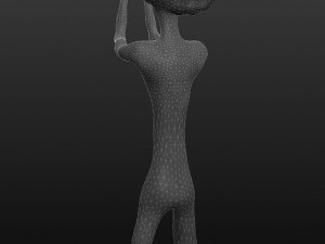 jazz clarinet player 3D Print Model