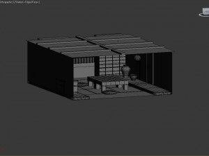 japanese room 3Dモデル