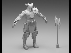 warrior 3D Model