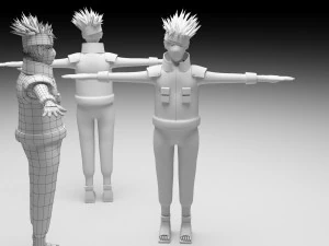 kakashi Modelo 3D