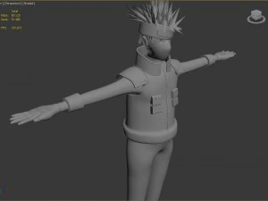kakashi 3D Model