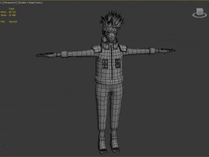 kakashi 3D Model