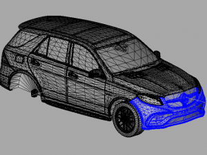 gle 63 amg Model 3D