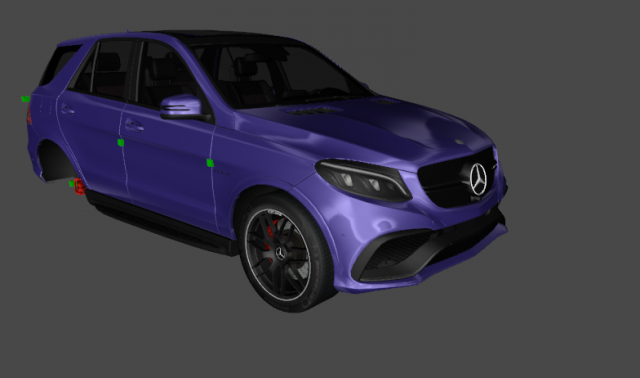 gle 63 amg Model 3D .c4d .max .obj .3ds .fbx .stl .blend 