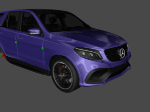 gle 63 amg 3D Model