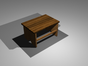 an african stool 3D Model