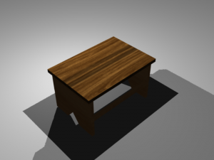 an african stool 3D Model