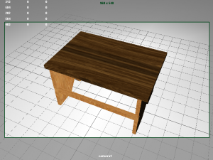 an african stool 3D Model