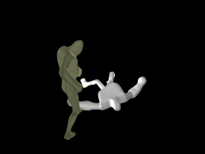 stick figure 3D Model