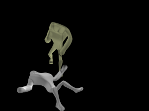 stick figure 3D Model