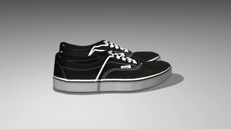 vans footwear 3D Model .c4d .max .obj .3ds .fbx .stl .blend 