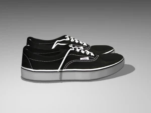 Vans-Schuhe 3D Modell