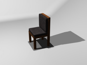 sofa chair 3D Модель