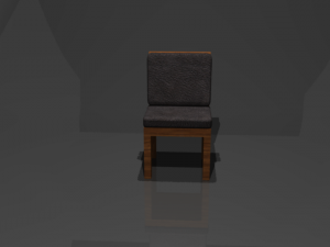 sofa chair 3D मॉडल