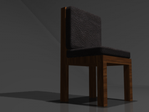 sofa chair 3D मॉडल