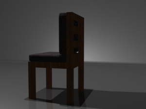 sofa chair 3D मॉडल