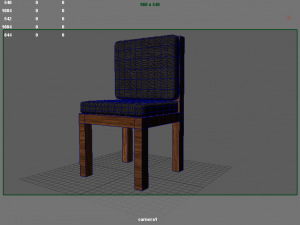 sofa chair 3D मॉडल