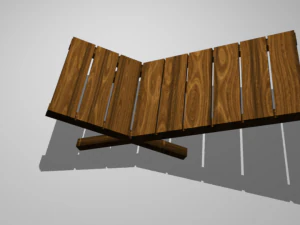 sedia pigra Modello 3D