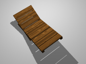 lazy chair 3D Model