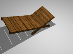 lazy chair 3D Model