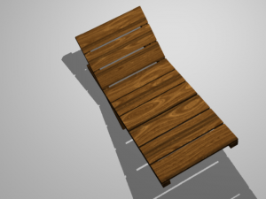 lazy chair 3D Model