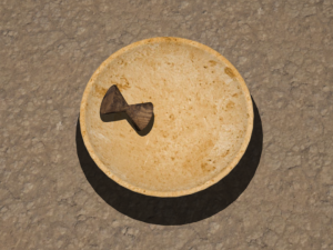 earthern ware bowl Modello 3D
