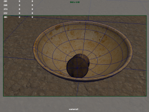 earthern ware bowl Modello 3D