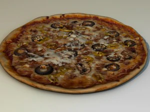 11 pizza pack hp 3D Model