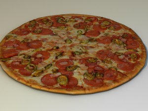 11 pizza pack hp 3D मॉडल