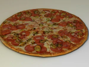11 pizza pack hp 3D Model