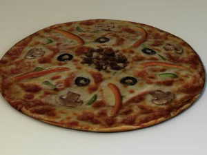 11 pizza pack hp 3D Model